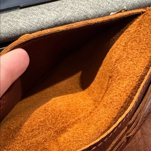 Portland Leather Goods Bifold Wallet and Mini Envelope Wallet in Nutmeg Bundle! - Picture 14 of 16